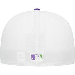 Atlanta Braves New Era  Side Patch 59FIFTY Fitted Hat - White - New Era Sale