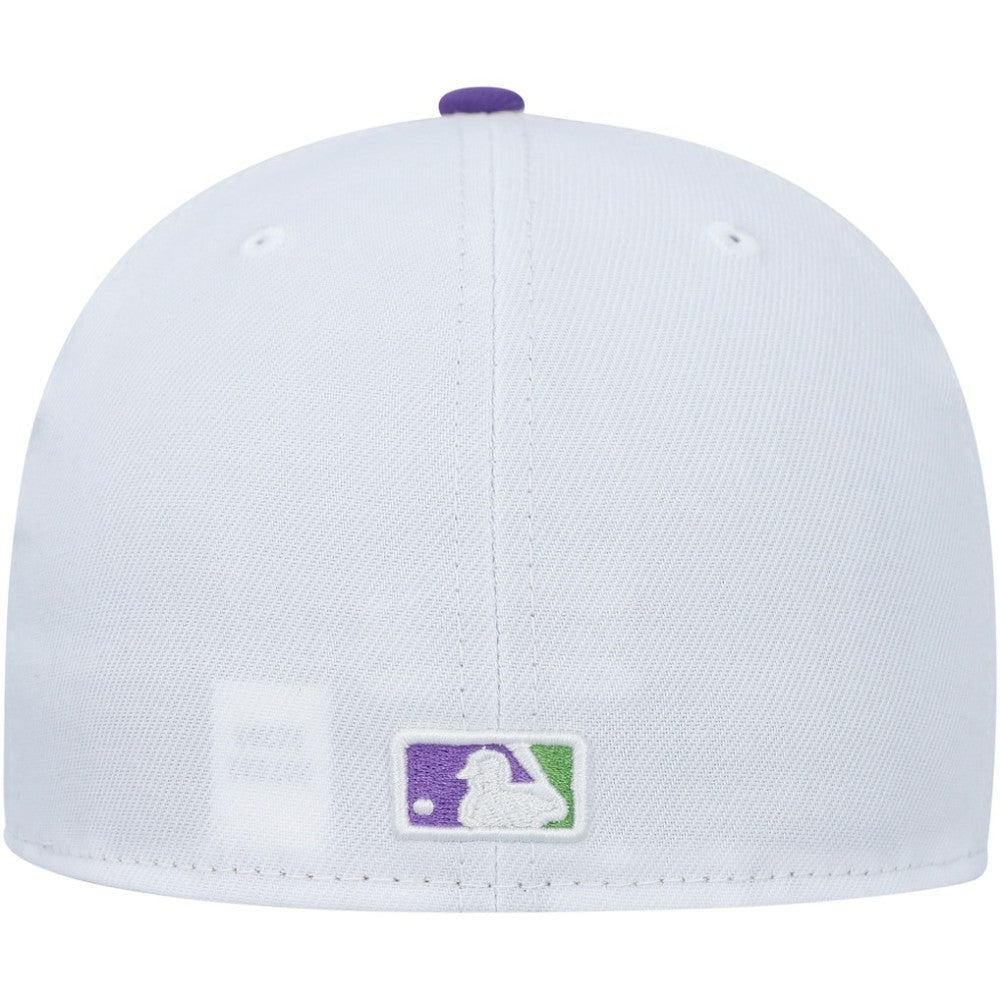 Boston Red Sox New Era  Side Patch 59FIFTY Fitted Hat - White - New Era Discount