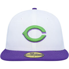Cincinnati Reds New Era 1990 World Series Side Patch 59FIFTY Fitted Hat - White - New Era Discount
