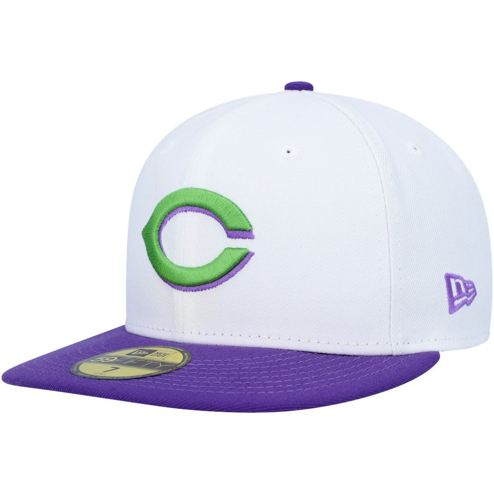 Cincinnati Reds New Era 1990 World Series Side Patch 59FIFTY Fitted Hat - White - New Era Discount