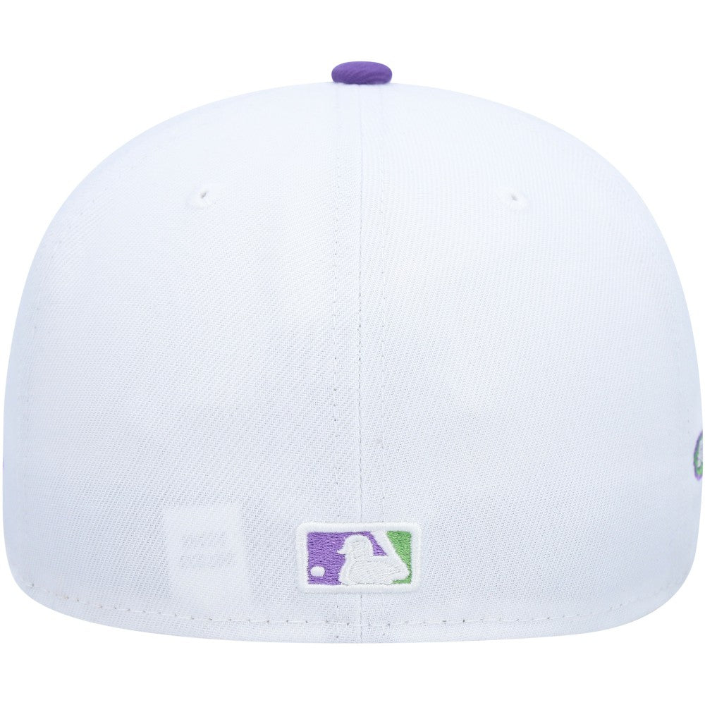 Los Angeles Angels New Era 2002 World Series Side Patch 59FIFTY Fitted Hat - White - New Era Lifestyle