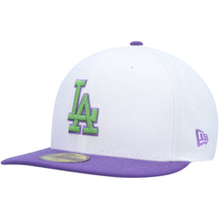 Los Angeles Dodgers New Era 2020 World Series Side Patch 59FIFTY Fitted Hat - White - New Era Online