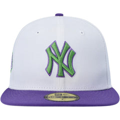 New York Yankees New Era  Side Patch 59FIFTY Fitted Hat - White - New Era Online