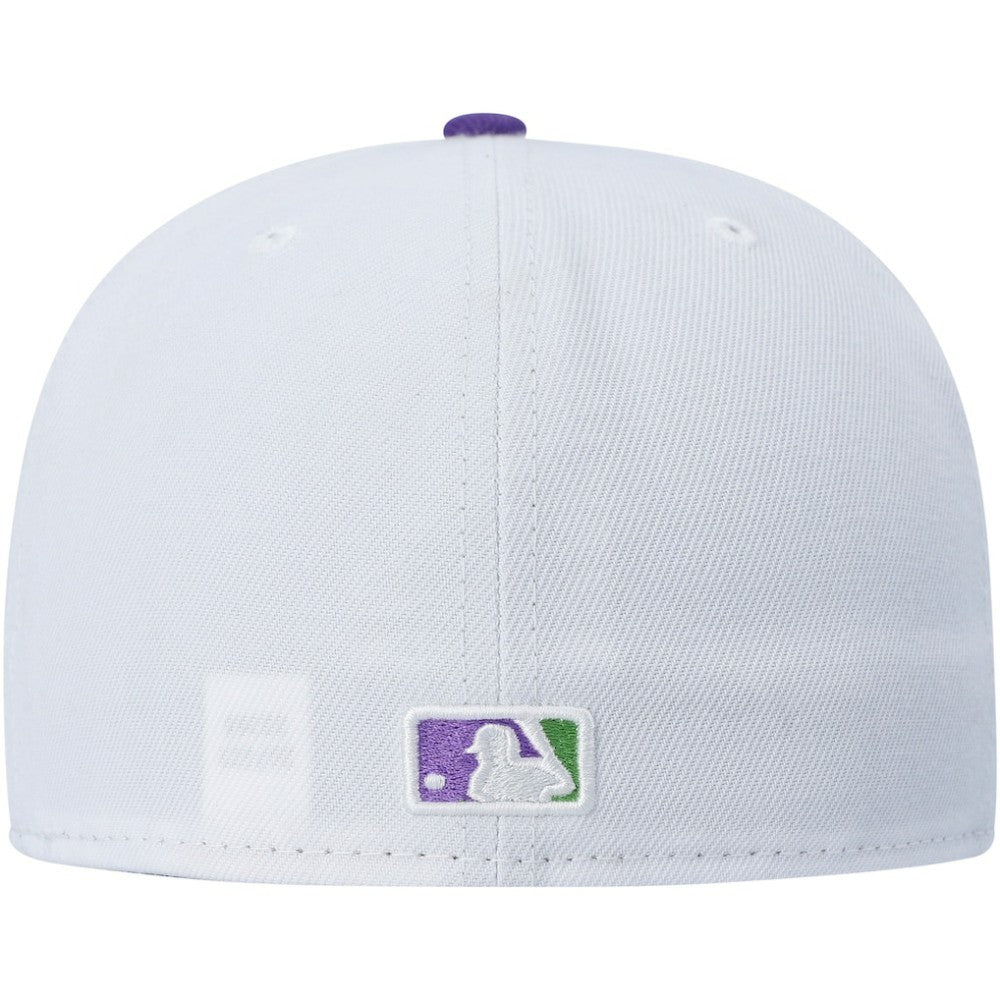 New York Yankees New Era  Side Patch 59FIFTY Fitted Hat - White - New Era Online