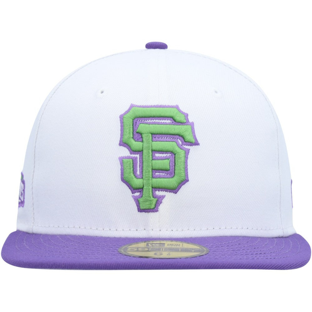 San Francisco Giants New Era 2014 World Series Side Patch 59FIFTY Fitted Hat - White - New Era Discount