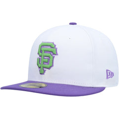 San Francisco Giants New Era 2014 World Series Side Patch 59FIFTY Fitted Hat - White - New Era Discount