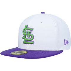 St. Louis Cardinals New Era 2011 World Series Side Patch 59FIFTY Fitted Hat - White - New Era Lifestyle