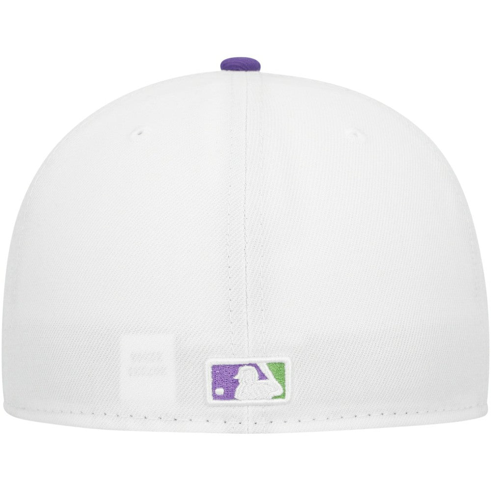 Tampa Bay Rays New Era  Side Patch 59FIFTY Fitted Hat - White - New Era Online