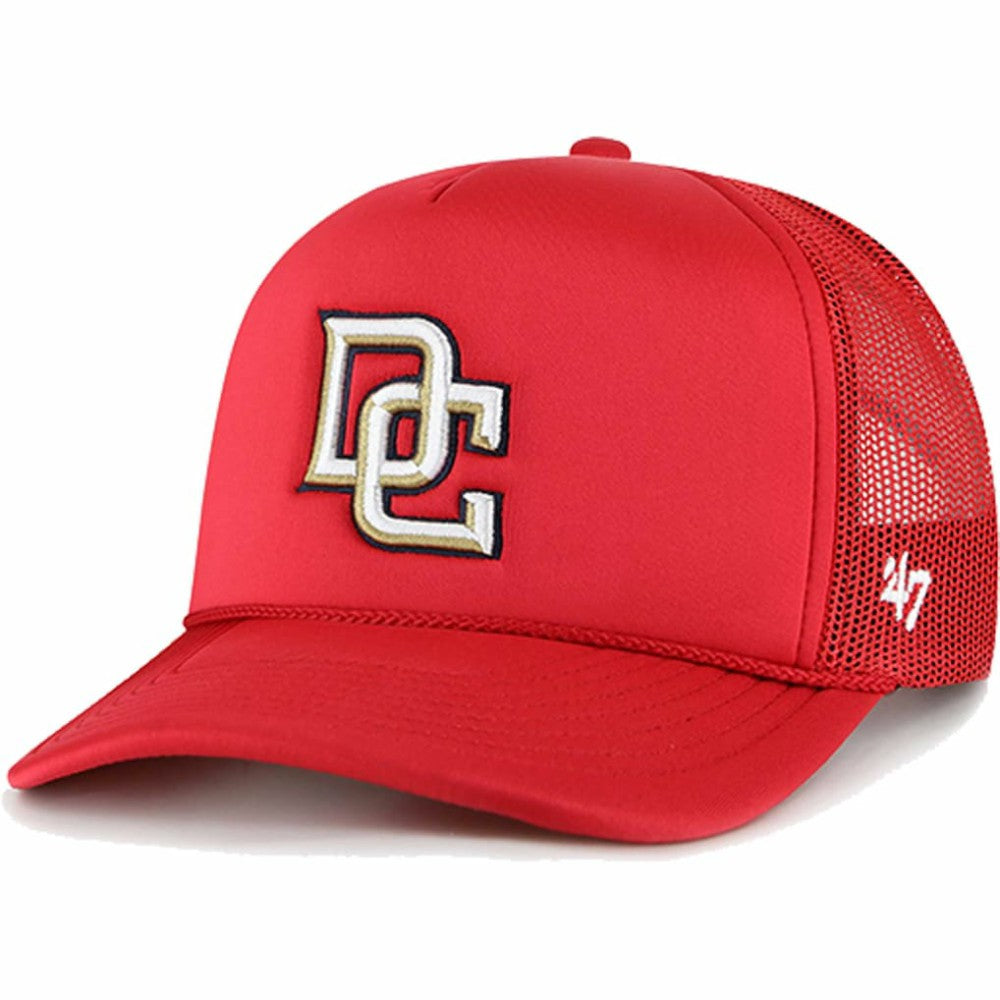 Washington Nationals '47 Foam Logo Trucker Adjustable Hat - Red - 47 brand Discount
