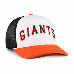 San Francisco Giants '47 Foam Front Script Trucker Snapback Hat - White - 47 brand Online