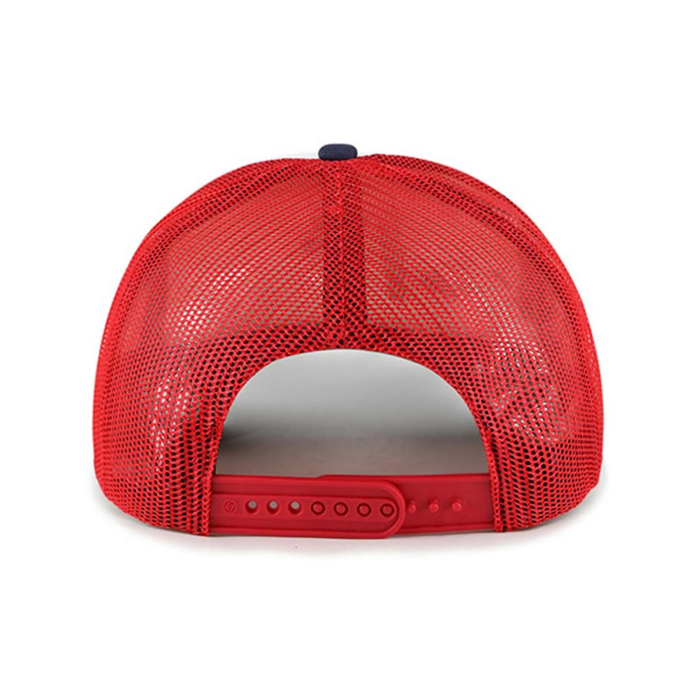 Washington Nationals '47 Foam Front Script Trucker Snapback Hat - White - 47 brand Discount