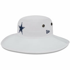Dallas Cowboys New Era 2023 NFL Training Camp Panama Bucket Hat White