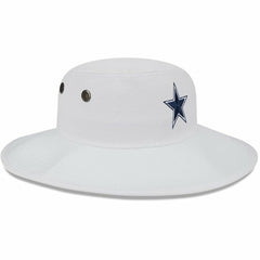 Dallas Cowboys New Era 2023 NFL Training Camp Panama Bucket Hat White
