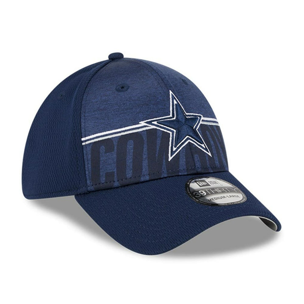 Dallas Cowboys New Era 2023 NFL Training Camp 39THIRTY Flex Hat Navy