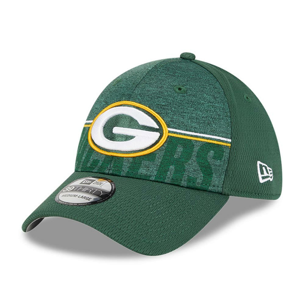Green Bay Packers New Era 2023 NFL Training Camp 39THIRTY Flex Hat Green
