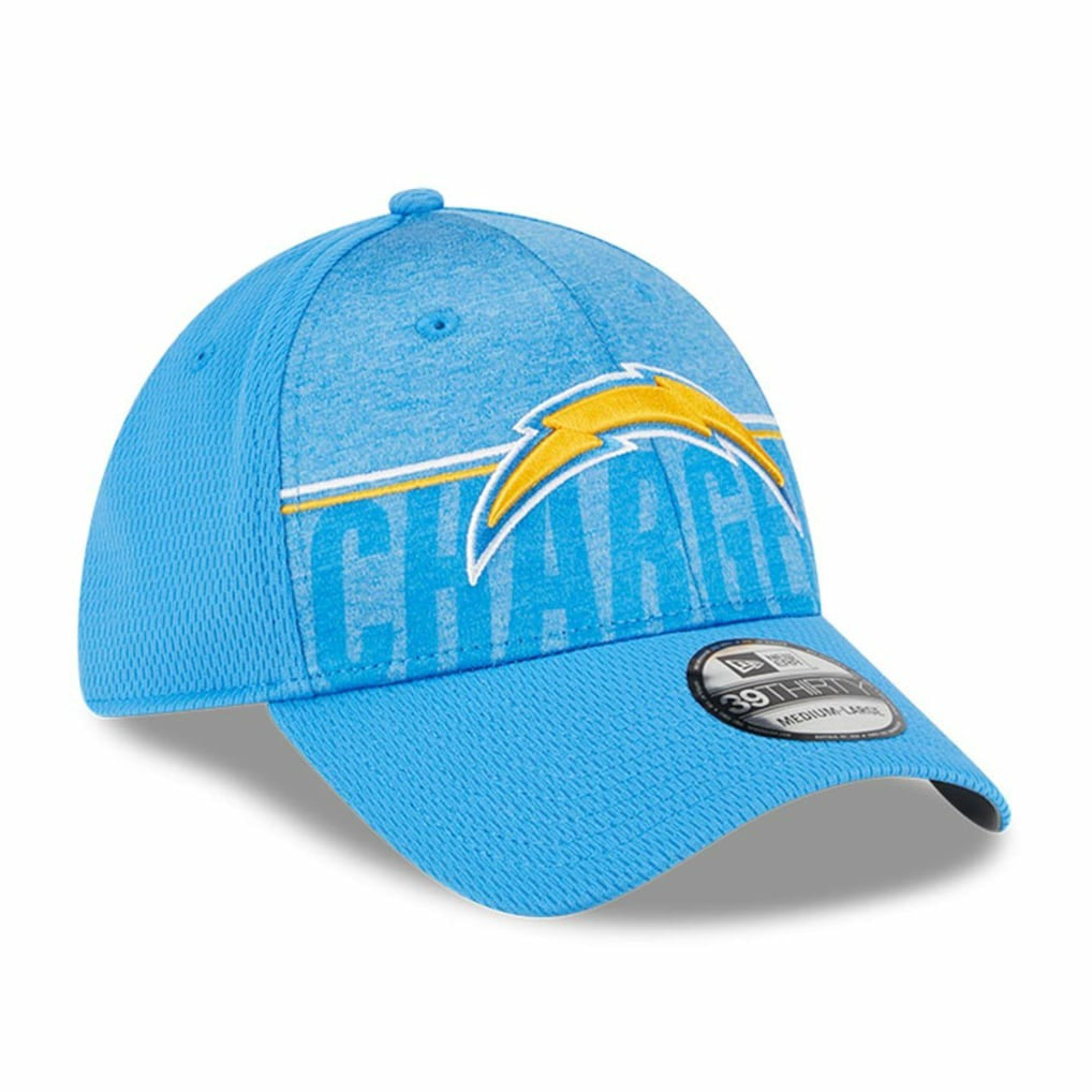 Los Angeles Chargers New Era 2023 NFL Training Camp 39THIRTY Flex Hat Blue