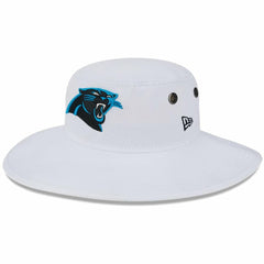 Carolina Panthers New Era 2023 NFL Training Camp Panama Bucket Hat White