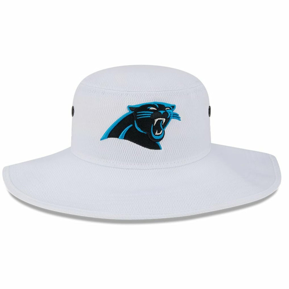 Carolina Panthers New Era 2023 NFL Training Camp Panama Bucket Hat White