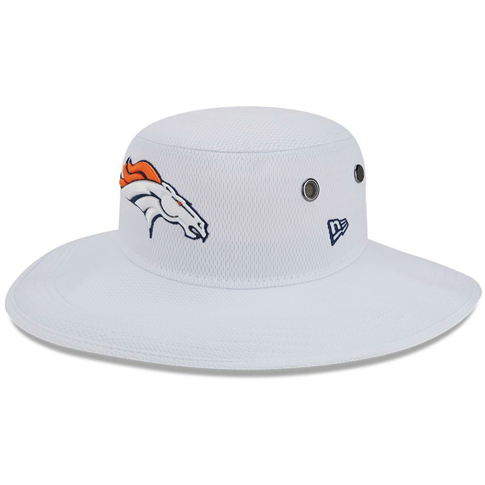 Denver Broncos New Era 2023 NFL Training Camp Panama Bucket Hat White
