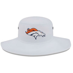 Denver Broncos New Era 2023 NFL Training Camp Panama Bucket Hat White