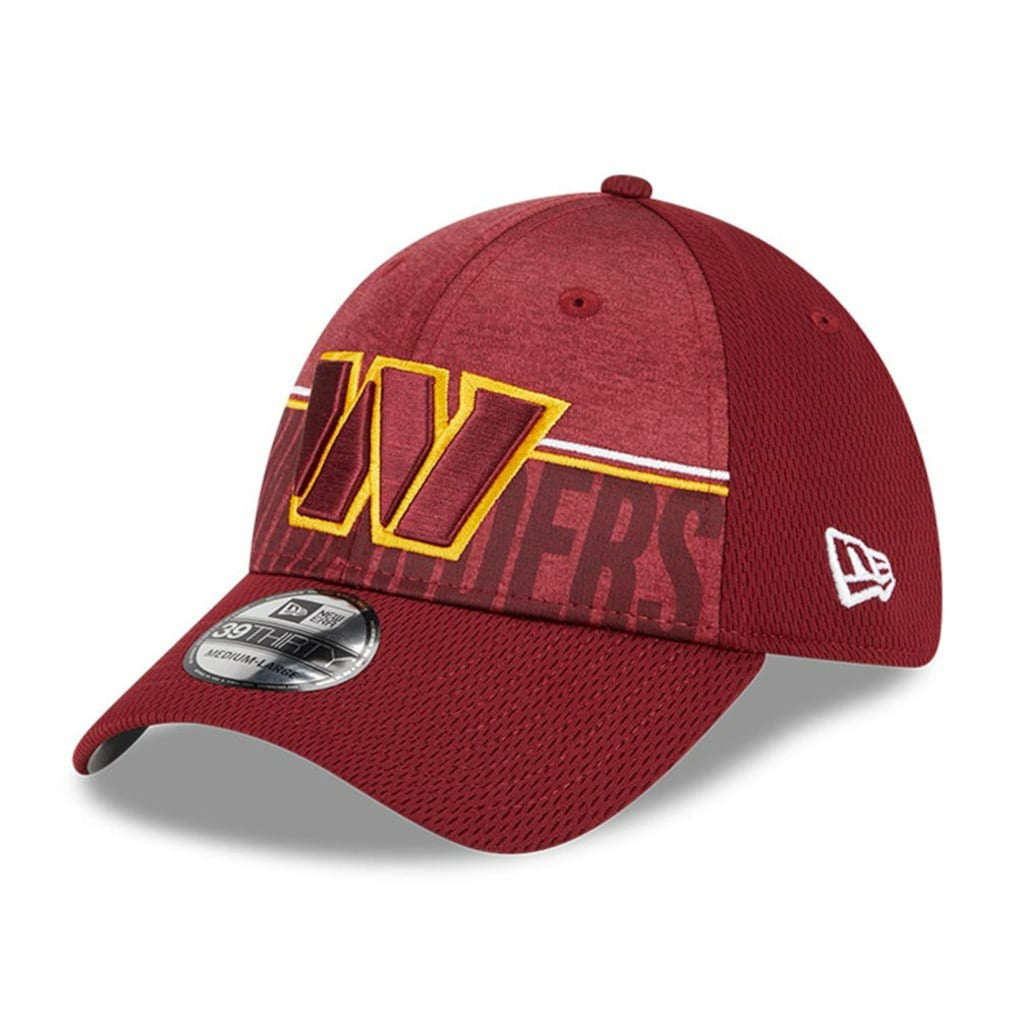 Washington Commanders New Era 2023 NFL Training Camp 39THIRTY Flex Hat Burgundy