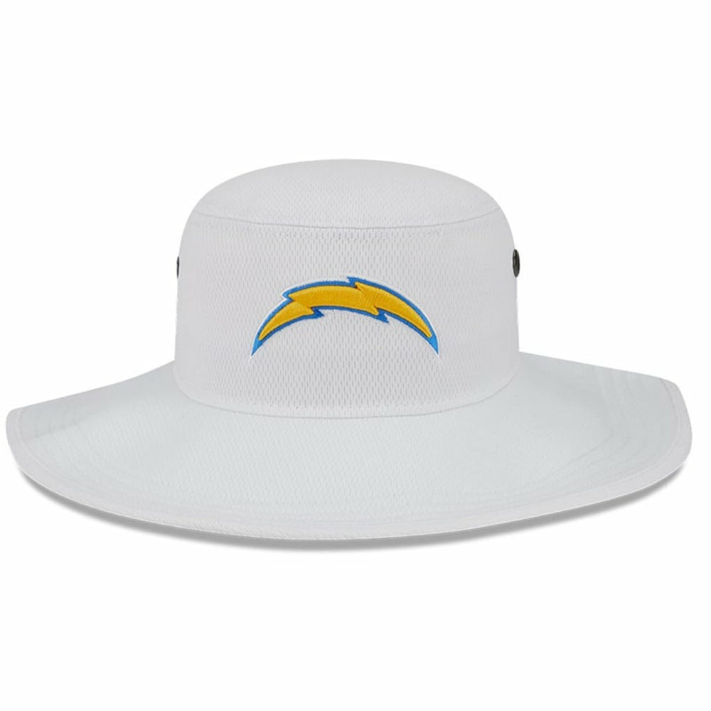Los Angeles Chargers New Era 2023 NFL Training Camp Panama Bucket Hat White