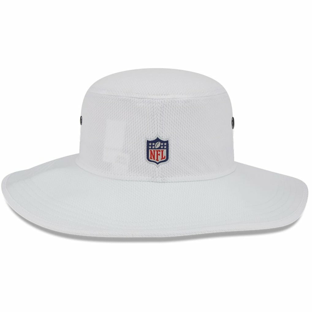 New Orleans Saints New Era 2023 NFL Training Camp Panama Bucket Hat White