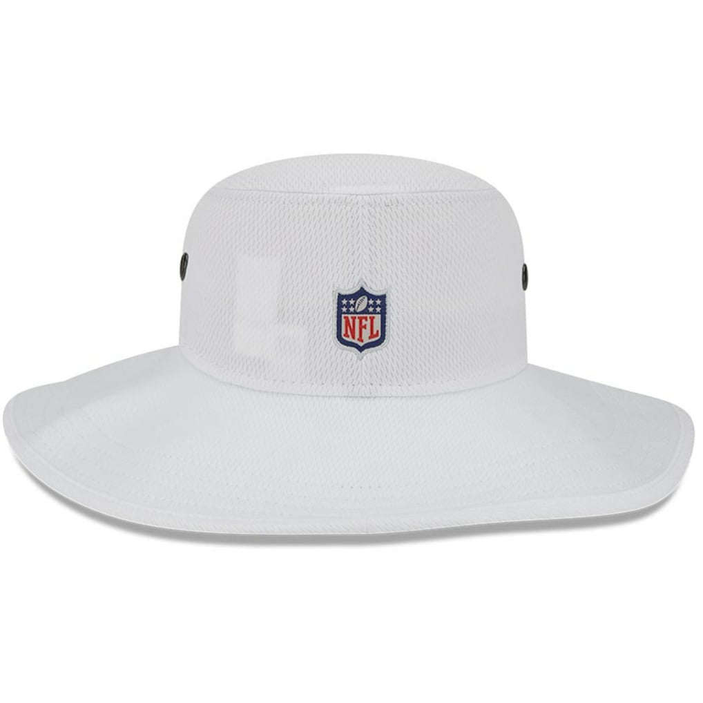 Pittsburgh Steelers New Era 2023 NFL Training Camp Panama Bucket Hat White