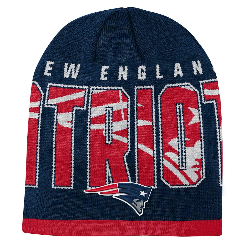 New England Patriots Youth Legacy Beanie Navy