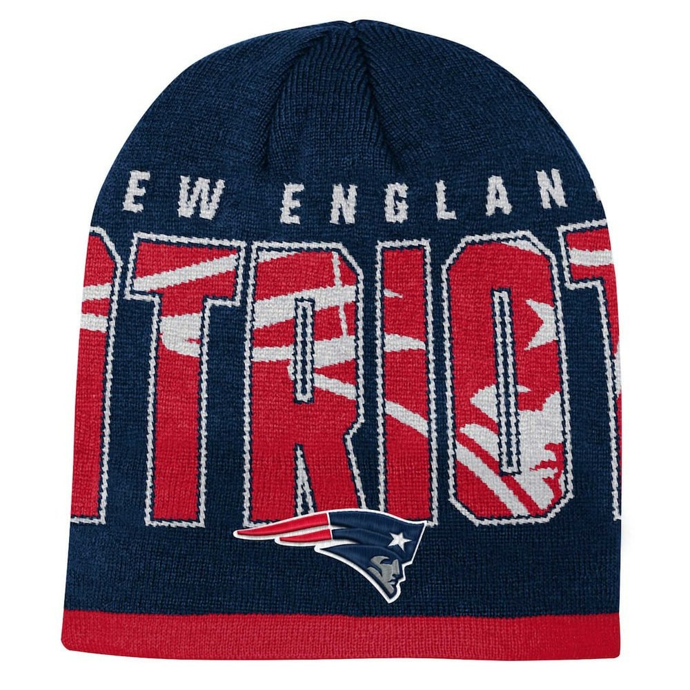 New England Patriots Youth Legacy Beanie Navy