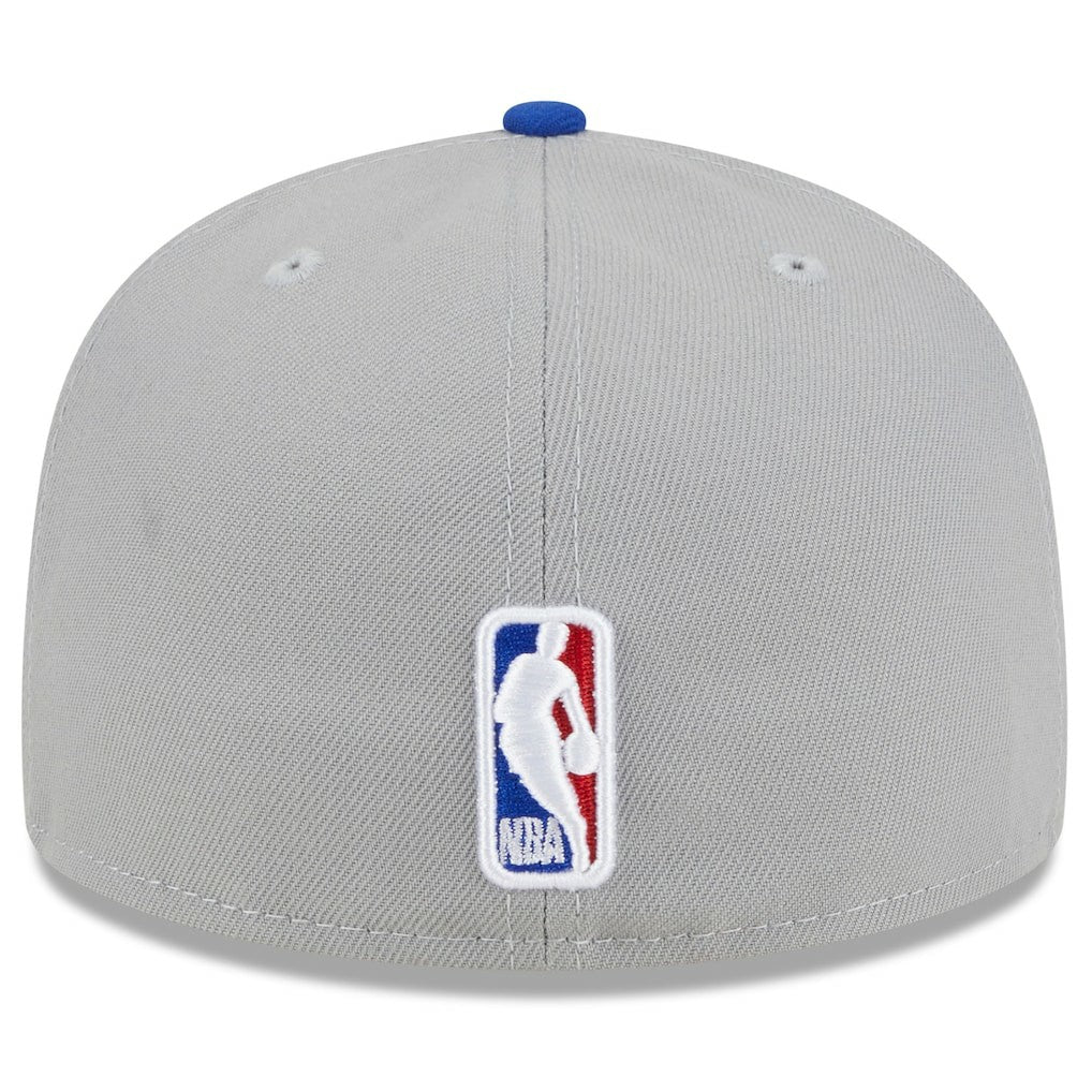 Philadelphia 76ers 2023 NBA Draft Two-Tone 59FIFTY Fitted Hat Gray/Royal | New Era online