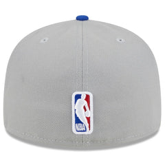 Philadelphia 76ers 2023 NBA Draft Two-Tone 59FIFTY Fitted Hat Gray/Royal | New Era online