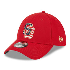 San Diego Padres New Era 2023 Fourth of July 39THIRTY Flex Hat - Red - New Era Discount