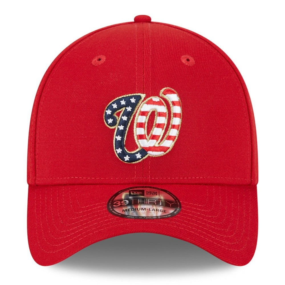 Washington Nationals New Era 2023 Fourth of July 39THIRTY Flex Hat - Red - New Era on Sale