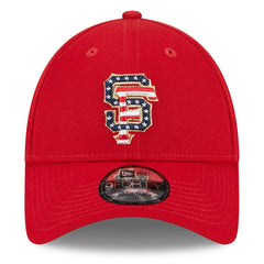 San Francisco Giants New Era 2023 Fourth of July 9FORTY Adjustable Hat - Red - New Era Discount