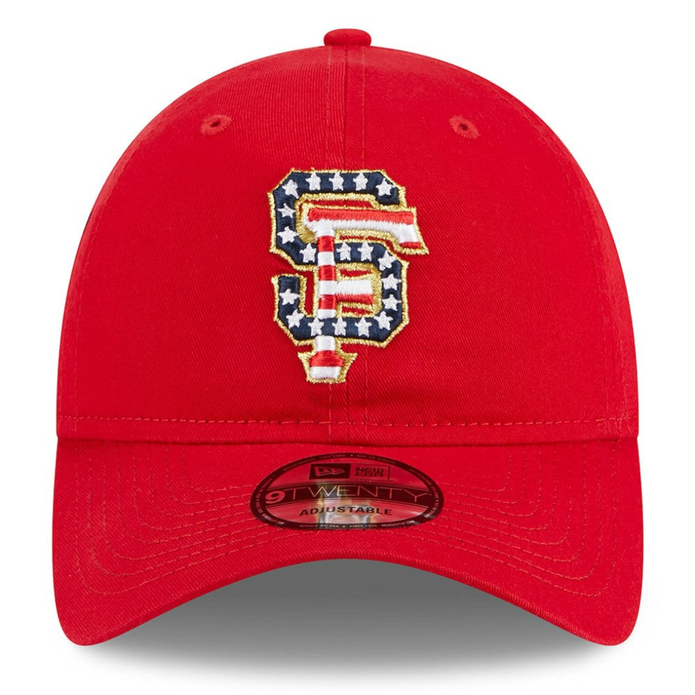 San Francisco Giants New Era 2023 Fourth of July 9TWENTY Adjustable Hat - Red - New Era Discount