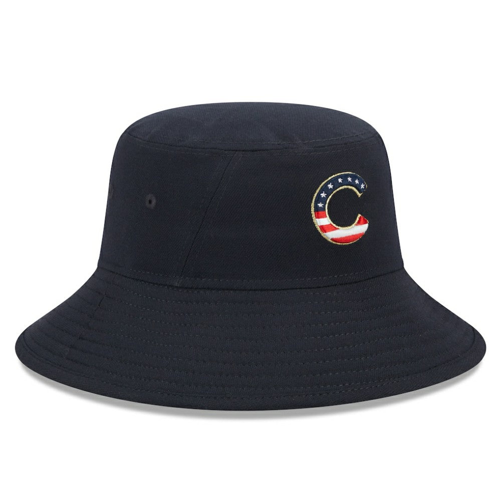 Chicago Cubs New Era 2023 Fourth of July Bucket Hat - Navy - New Era Sale