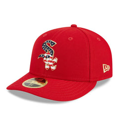 Chicago White Sox New Era 2023 Fourth of July Low Profile 59FIFTY Fitted Hat - Red - New Era Lifestyle