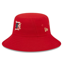 Detroit Tigers New Era 2023 Fourth of July Bucket Hat - Red - New Era Lifestyle