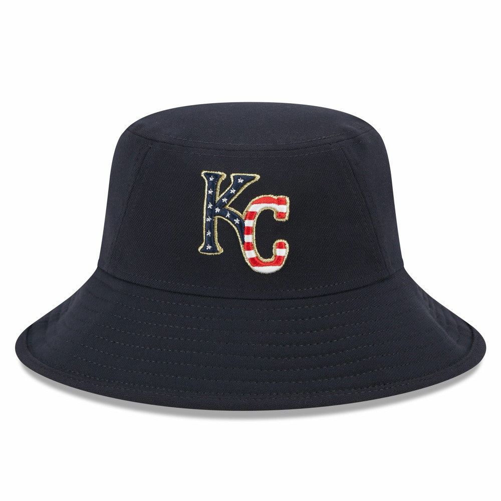 Kansas City Royals New Era 2023 Fourth of July Bucket Hat - Navy - New Era Discount