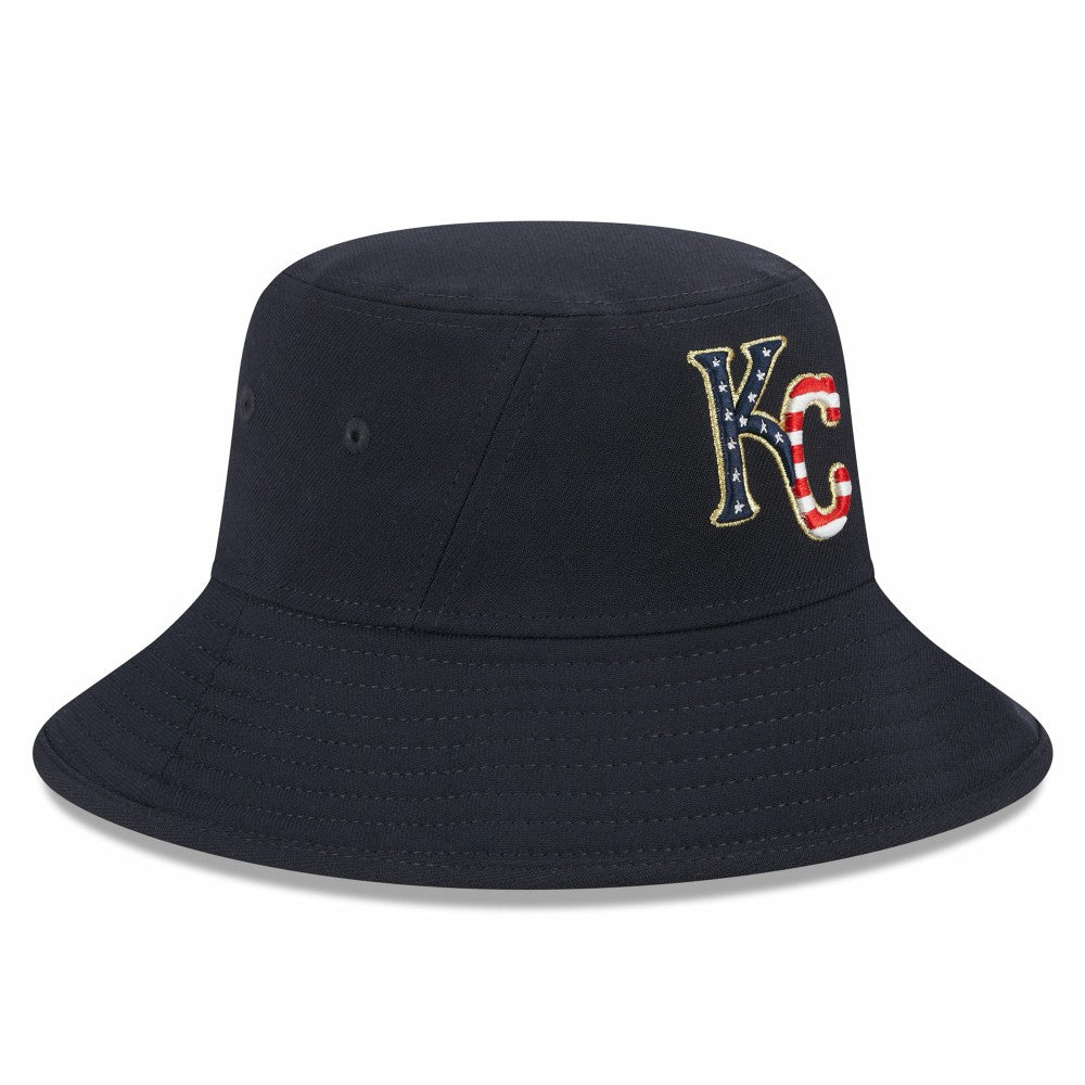 Kansas City Royals New Era 2023 Fourth of July Bucket Hat - Navy - New Era Discount