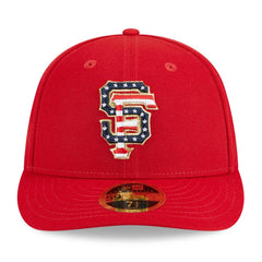 San Francisco Giants New Era 2023 Fourth of July Low Profile 59FIFTY Fitted Hat - Red - New Era on Sale