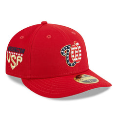 Washington Nationals New Era 2023 Fourth of July Low Profile 59FIFTY Fitted Hat - Red - New Era Sale