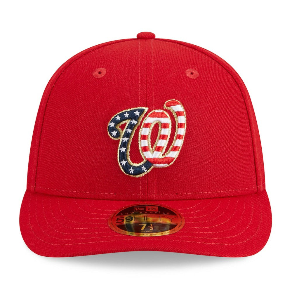 Washington Nationals New Era 2023 Fourth of July Low Profile 59FIFTY Fitted Hat - Red - New Era Sale
