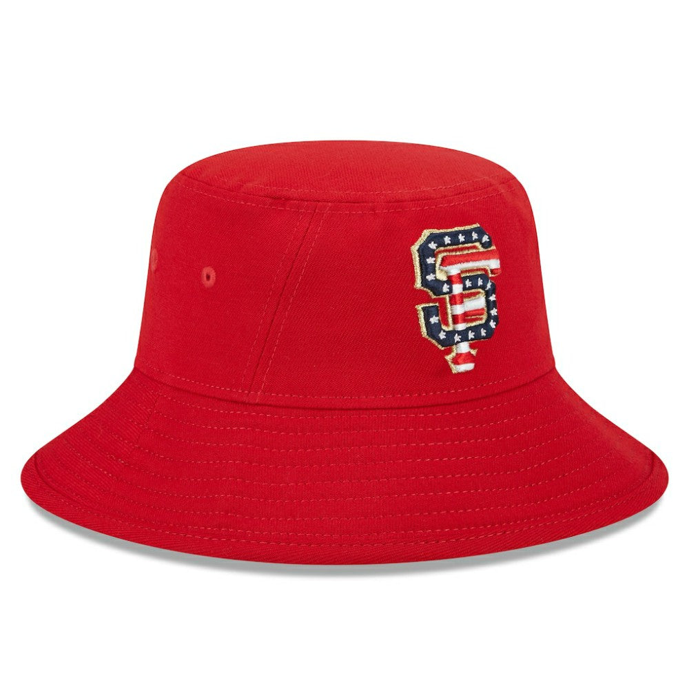 San Francisco Giants New Era 2023 Fourth of July Bucket Hat - Red - New Era Sale