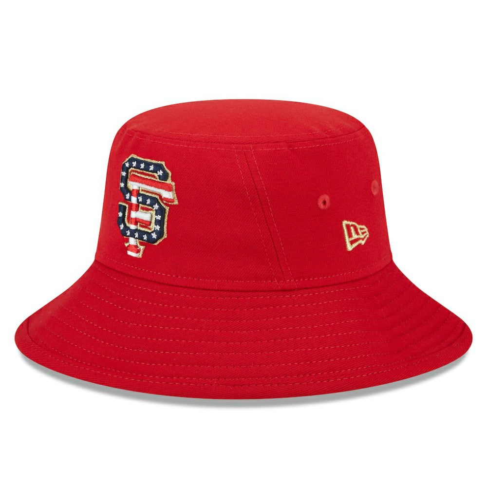 San Francisco Giants New Era 2023 Fourth of July Bucket Hat - Red - New Era Sale