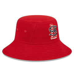 St. Louis Cardinals New Era 2023 Fourth of July Bucket Hat - Red - New Era Online