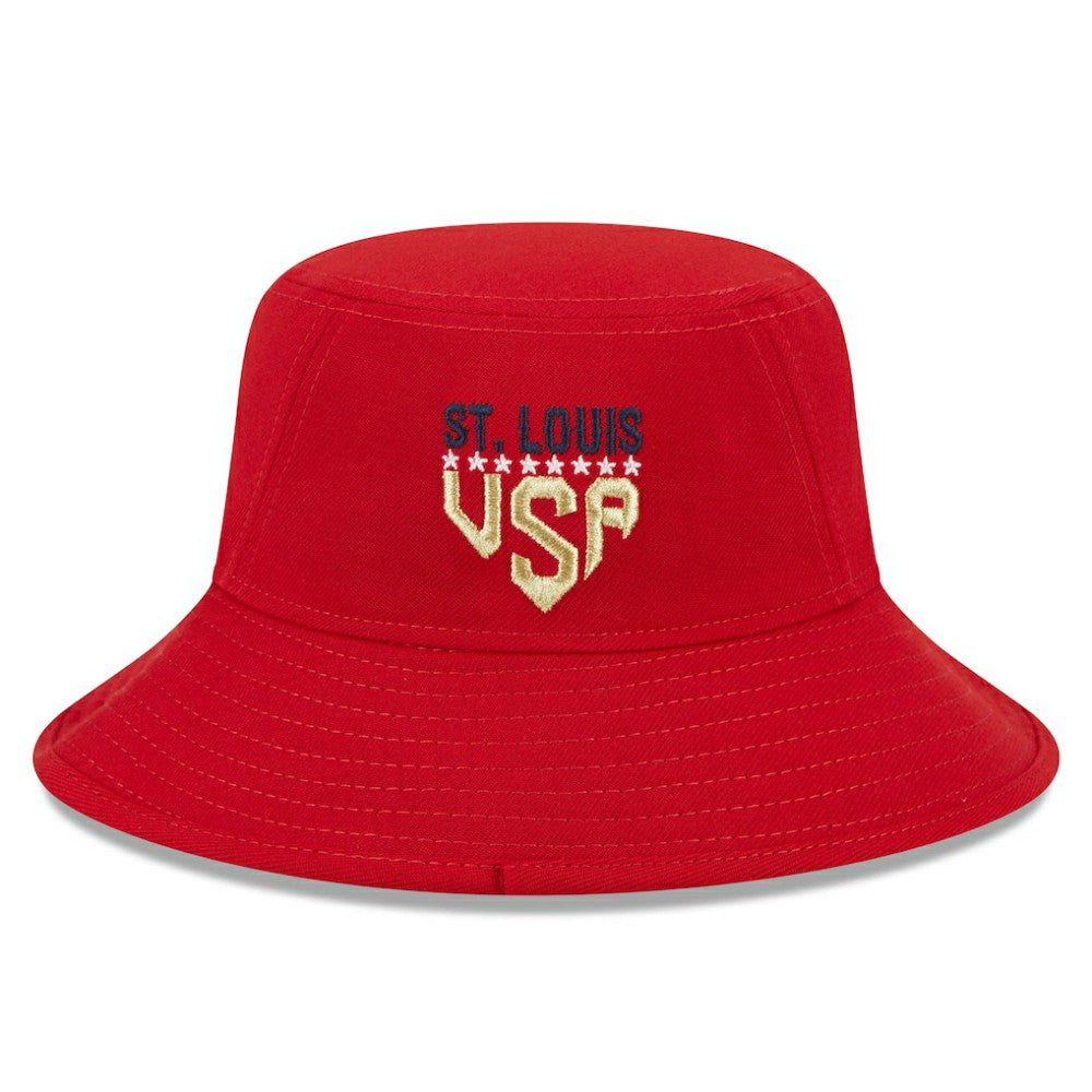 St. Louis Cardinals New Era 2023 Fourth of July Bucket Hat - Red - New Era Online