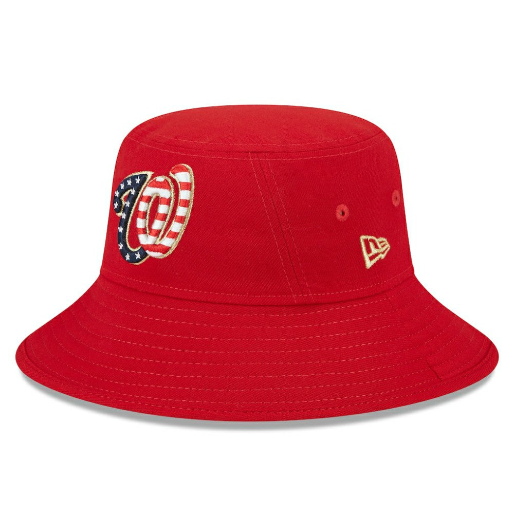 Washington Nationals New Era 2023 Fourth of July Bucket Hat - Red - New Era Lifestyle