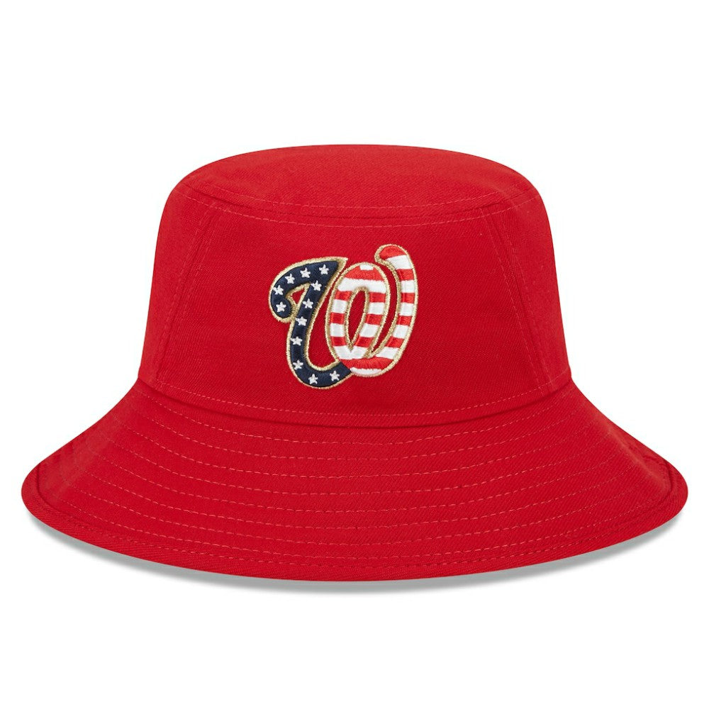 Washington Nationals New Era 2023 Fourth of July Bucket Hat - Red - New Era Lifestyle